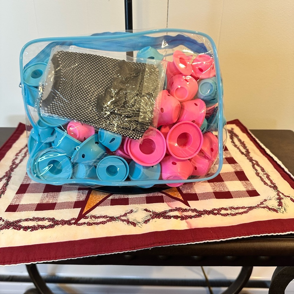 Silicone hair, curlers new